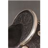 Image 9 : Edward H. Bohlin Sterling Silver Mounted Tooled Black Parade Saddle