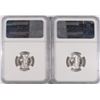Image 2 : 2 1944 MERCURY DIMES NGC MS-66