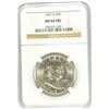 Image 1 : 1957-D FRANKLIN HALF DOLLAR, NGC MS-64 FBL