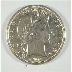 1903 BARBER HALF DOLLAR AU-58