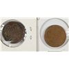 Image 1 : 2 - TWO CENT PIECES, 1864 & 1866. AG/GOOD