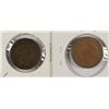 Image 2 : 2 - TWO CENT PIECES, 1864 & 1866. AG/GOOD