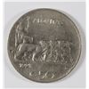 Image 2 : 1921 R ITALY 50 CENTESIMO, AU/XF