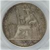 Image 2 : 1909-A FRENCH INDO CHINA PIASTER SILVER PCGS VF-30