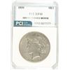 Image 1 : 1928 PEACE SILVER DOLLAR, PCI XF-45  KEY DATE!