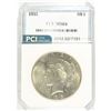 Image 1 : 1935 PEACE SILVER DOLLAR, PCI MS-64