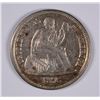 Image 1 : 1876-CC SEATED DIME XF/AU