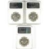 Image 2 : LOT OF ( 3 ) 1957 FRANKLIN HALF DOLLARS, NGC PROOF-66