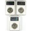 Image 2 : LOT OF ( 3 ) 1961 FRANKLIN HALF DOLLARS, NGC PROOF-66