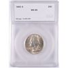 Image 1 : 1942-S WASHINGTON QUARTER, SEGS MS-65