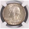 Image 2 : 1943-D WASHINGTON QUARTER, NGC MS-65 GEM