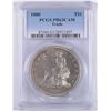 Image 1 : 1880 TRADE DOLLAR PCGS PROOF 63 CAMEO!