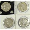 Image 2 : 4 - WALKING LIBERTY HALF DOLLARS - 1943 - 1944 - 1945 - 1947D