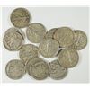 Image 1 : 14 - WALKING LIBERTY HALF DOLLARS - ALL DIFFERENT - 1927S - 1928S - 1934D