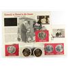 Image 1 : KENNEDY LOT: 2-1964, 1-1967, 1-1968 ALL w/COMMEM STAMPS -PLUS 2008 P & D ROLLS