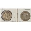 Image 1 : 1924 & 1927S STANDING LIBERTY QUARTERS (VF & FINE)