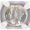Image 2 : 1945 MERCURY DIME NGC MS-65