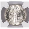 Image 3 : 1945 MERCURY DIME NGC MS-65