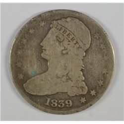 1839 BUST HALF DOLLAR AG