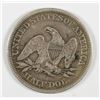 Image 2 : 1858 SEATED HALF DOLLAR VF-30