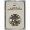 Image 1 : 1954 FRANKLIN HALF DOLLAR NGC MS-62