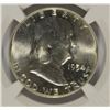 Image 2 : 1954 FRANKLIN HALF DOLLAR NGC MS-62