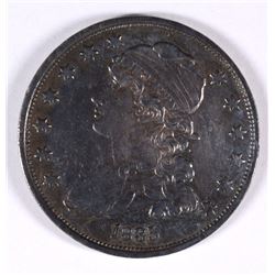 1835 CAPPED BUST QUARTER AU-53 NICE TYPE COIN