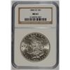 Image 1 : 1884-CC MORGAN DOLLAR NGC MS-61