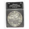 Image 1 : 1992 SILVER AMERICAN EAGLE