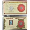 Image 1 : HISTORIC  LIBERTY COINS, POSTAL COMMEM. SOCIETY,  1853 QUARTER AND 1853 HALF