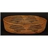 Image 1 : Oval Pima Basket with Diamond Design