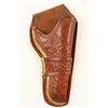Image 1 : Vintage Tooled Leather Holster for Colt SA.