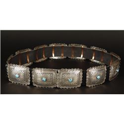 Kingman Turquoise Concho Belt