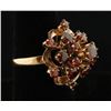 Image 1 : Vintage 14K Garnet Ring.
