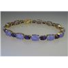 Image 2 : Exquisite Lavender, Jade & Amethyst Bracelet