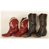 Image 2 : 2 Pairs of Ladies Cowboy Boots.