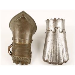 Pair of 19th Century Armor Gauntlets