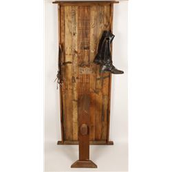 Civil War Saddle Stand and Display Board