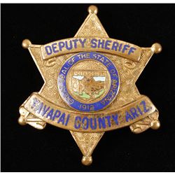Deputy Sheriff Yavapai County AZ Badge.