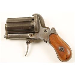 Unknown Pinfire Pepperbox Cal: ? SN: 970