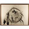 Image 1 : Tempera on Paper by Paul Dyck "Cheyenne Shield".