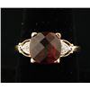 Image 2 : Garnet & Diamond Ring