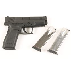 Springfield Armory XD9 Cal: 9mm SN: US 833405