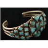 Image 2 : Vintage Old Pawn Lone Mountain Turquoise Cuff