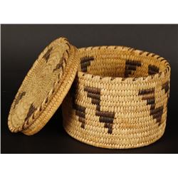 Small Lidded Basket