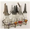 Image 2 : Glass Bulk Oil Containers with Spouts & Carrier.