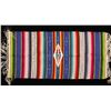 Image 1 : Navajo Indian Colorful Dazzler Table or Short Rug.