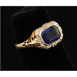 Victorian Sapphire Ring.