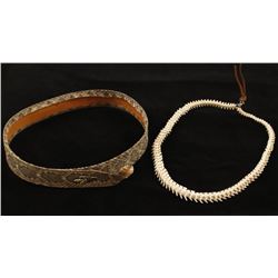 Collection of 2 Hatbands.