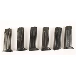 Lot of 6 H&K .40S&W Mags